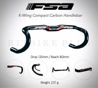 *SALE*แฮนด์คาร์บอน FSA รุ่น K-WING แฮนด์ปีกนก แอโร่ ตัว TOP ของแท้