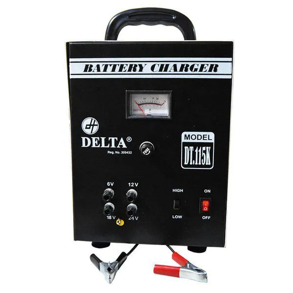Battery Charger Cas Aki Delta DT115K 15A | Lazada Indonesia