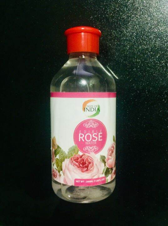 Edible Rose Water 200ml Lazada.co.th