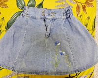 jean skirts, used but like new &amp;old but gold,come come just take it you will love it