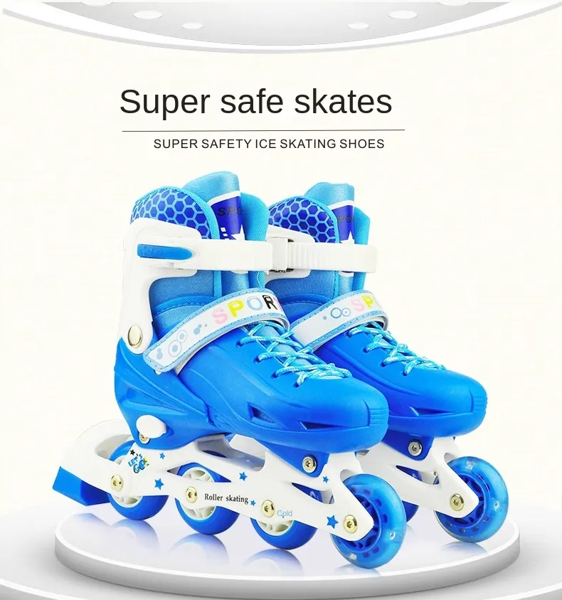 Children Sports Shoes Set Single Flash Roller Skate Shoes Roller Skates  Skates Adjustable Men and Women Child Skates Fashion | Lazada PH