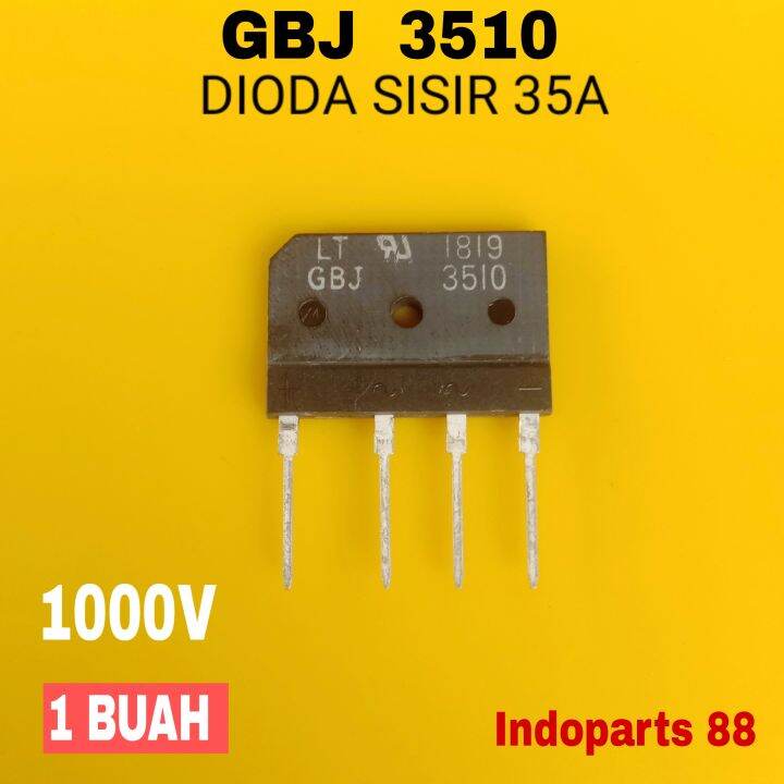 Dioda Sisir 35A (asli) 1000V Dioda Sisir 3510 35A Gbj3510 Dioda Bridge ...