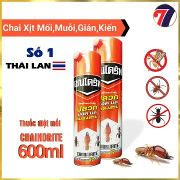 Có những thành phần hoạt chất nào trong thuốc diệt mối Thái Lan?
