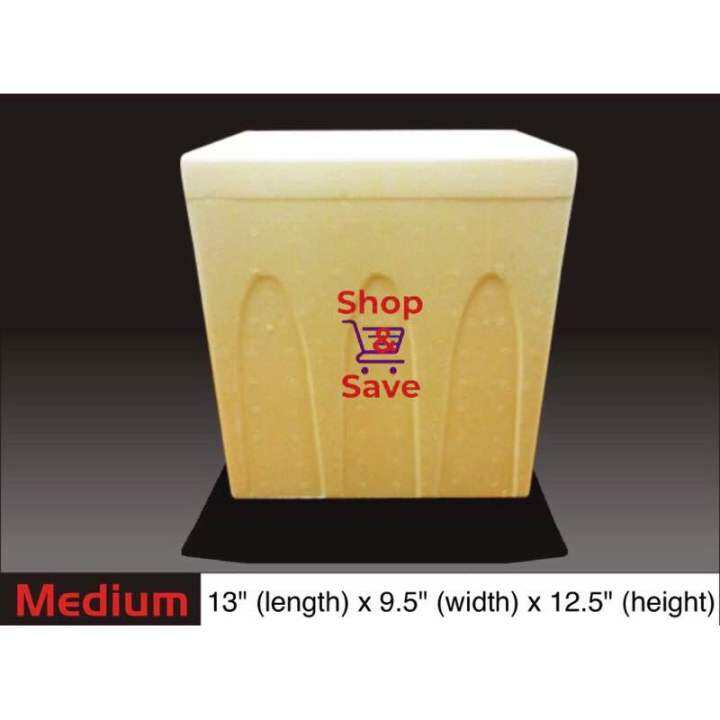 STYRO BOX / POLAR ICE CHEST MEDIUM / STYROFOAM / ICE CHEST / ICE BOX