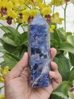 ? โซดาไลท์ ทาวเวอร์ สีน้ำเงินเข้มๆ ชิ้นใหญ่ ( Sodalite ) 

✨ ชิ้นขนาดพอเหมาะ วางตกเเต่งบ้านเก๋ๆ 
? สามารถสอบถามได้เลยน๊า