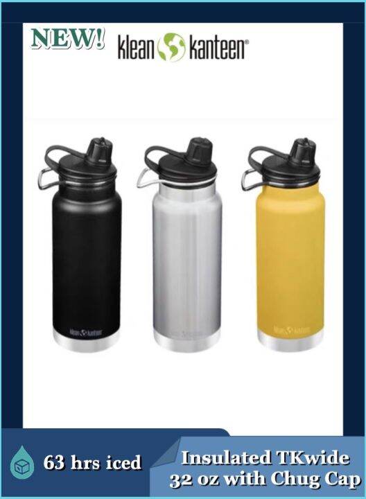 Klean Kanteen Insulated Tkwide 32oz with Chug Cap Lazada PH