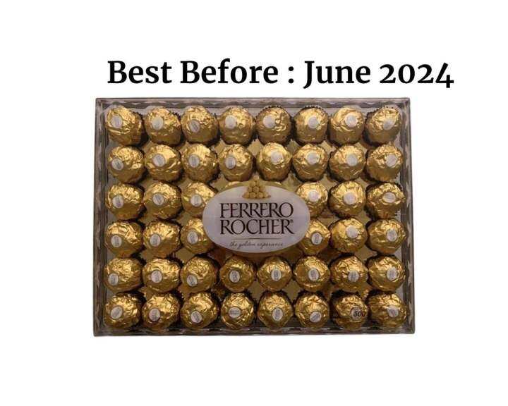 Ferrero Rocher, Hazelnut Chocolates, 48count Lazada PH