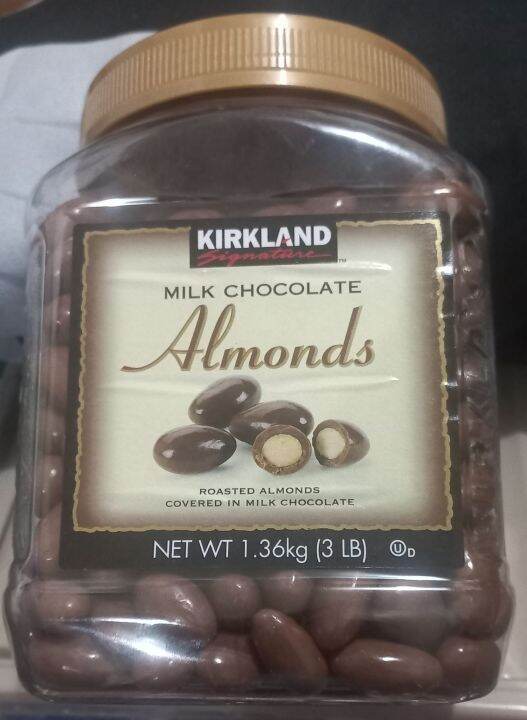 kirkland milk chocolate almonds 1.36kg Lazada PH