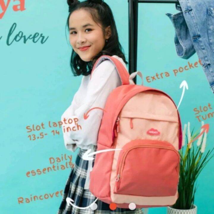 Tas Ransel Backpack Sekolah Kuliah Kerja Laptop Oxigen Originl Hanasya