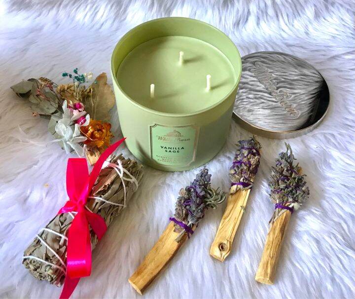 Vanilla sage candle Lazada PH