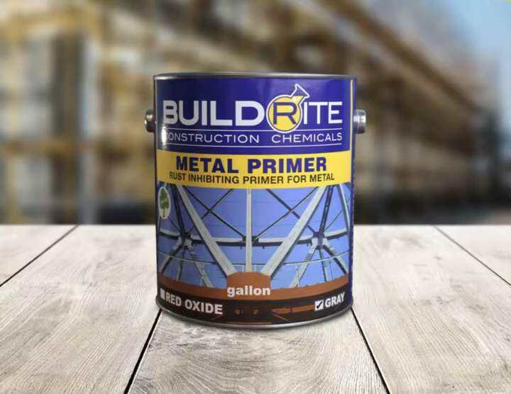 BUILDRITE METAL PRIMER GRAY Rust Inhibiting Primer For Metal 1 GALLON