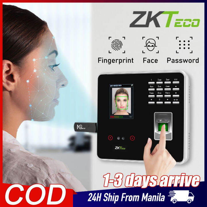 Biometrics Time Attendance Machine with Wifi Original ZKTECO Biometric ...