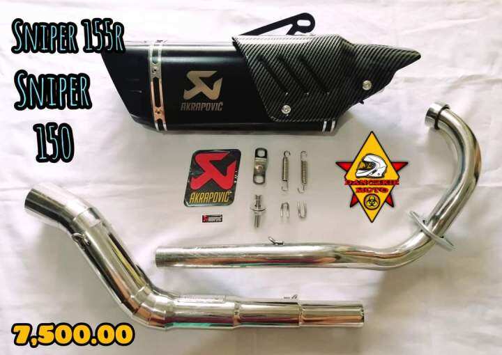 Yamaha Sniper 150 Akrapovic M1 Full Exhaust System Lazada Ph