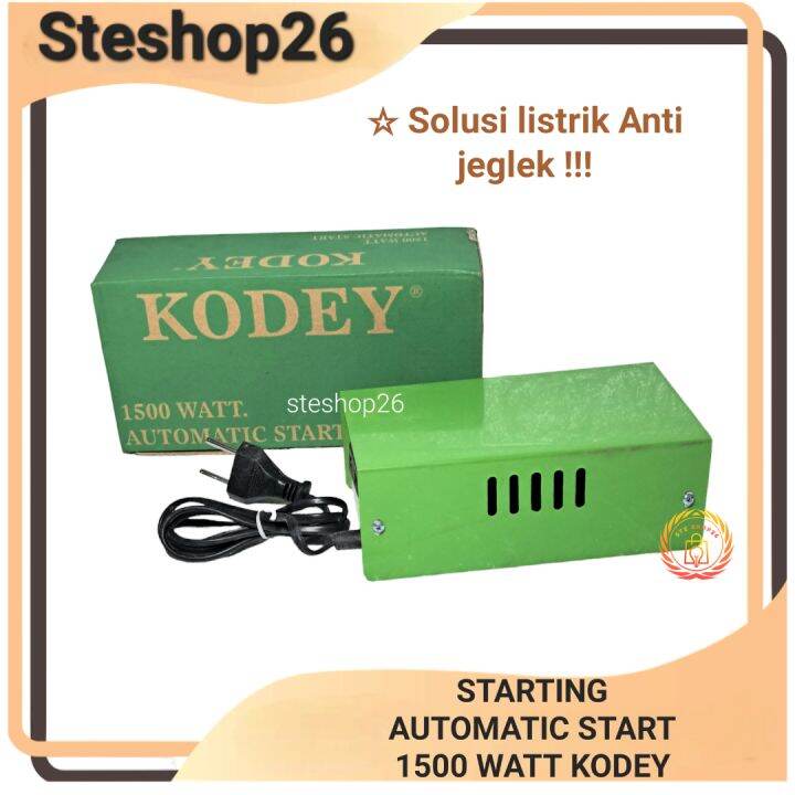 POWER STARTING 1500 WATT SOFT START POWER SUPPLY KODEY ANTI JEGLEK