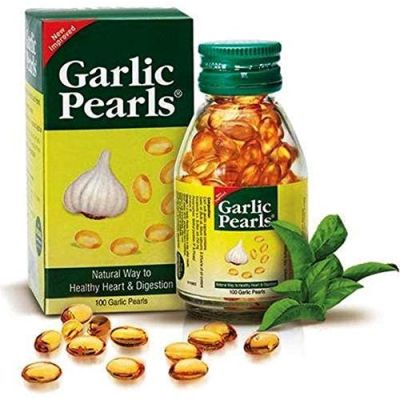 น้ำมันกระเทียม สกัดเย็น Garlic Pearls