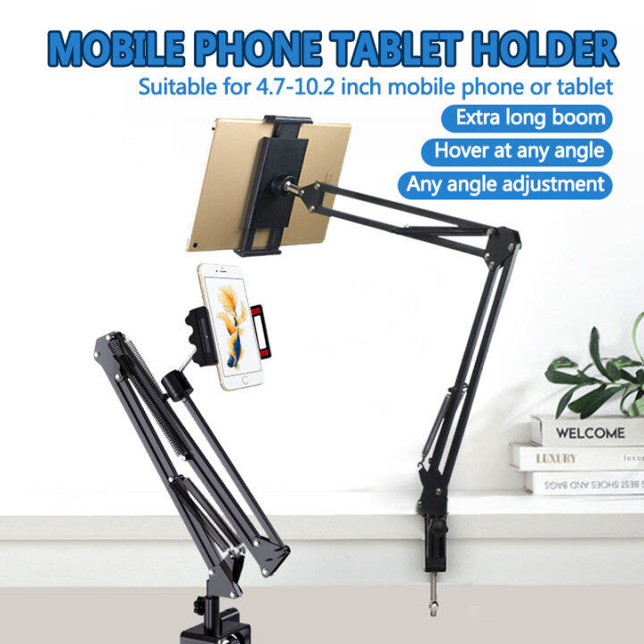 Metal Flexible Mobile Phone Tablet Holder Stand 360 Degree Universal