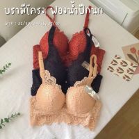 บราลูกไม้ เสื้อในลูกไม้ เสื้อในเซ็กซี่ มีโครง ฟองน้ำปีกนก - Sister Hood