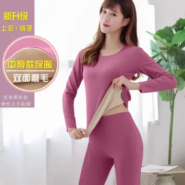 Women's Thermal Underwear Set Thermal Suit Constant Temperature