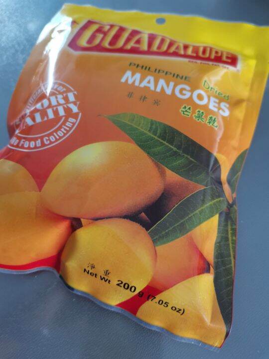 Guadalupe Premium Dried Mangoes from Cebu Lazada PH