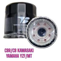 ไส้กรองน้ำมันเครื่อง ระหัส OSBOIMFJDO.TOYOTA BOSHOKU ใส่รถรุ่น CBR/CB KAWASAKI YAMAHA YZF/MTได้