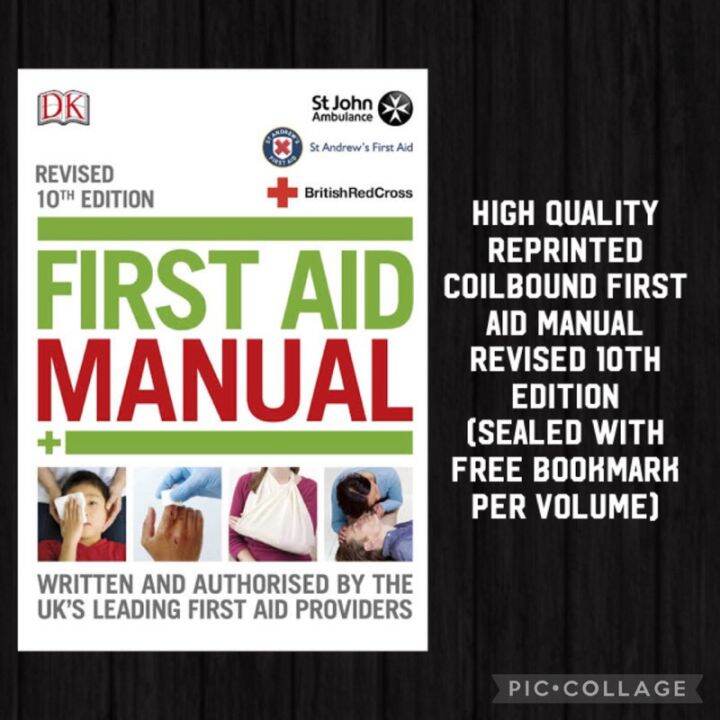 First Aid Manual Revised 10th Edition Lazada PH