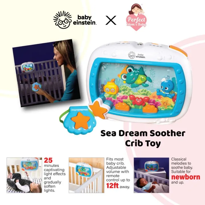 BABY EINSTEIN Sea Dreams Soother Crib Toy Lazada