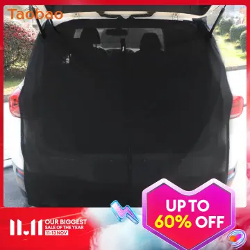 Car Anti-Mosquito Curtain Sunshade Car Rear Door SUV Trunk Mesh Window  Tailgate Ventilation Mosquito Net