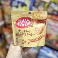 Kitkat คิทแคทมินิ รสข้าวบาเล่ย์ มินิบิสกิตโฮลเกรน คิทแคทบอล