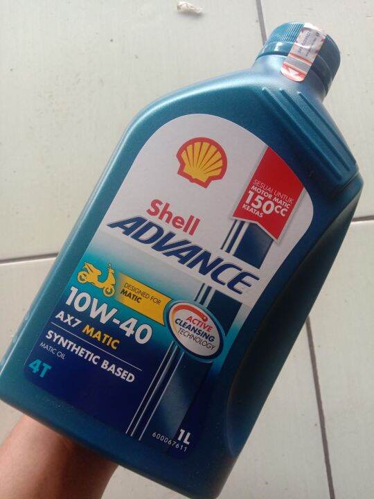 Oli Mesin Shell Advance T Ax Matic W Liter Matic Cc