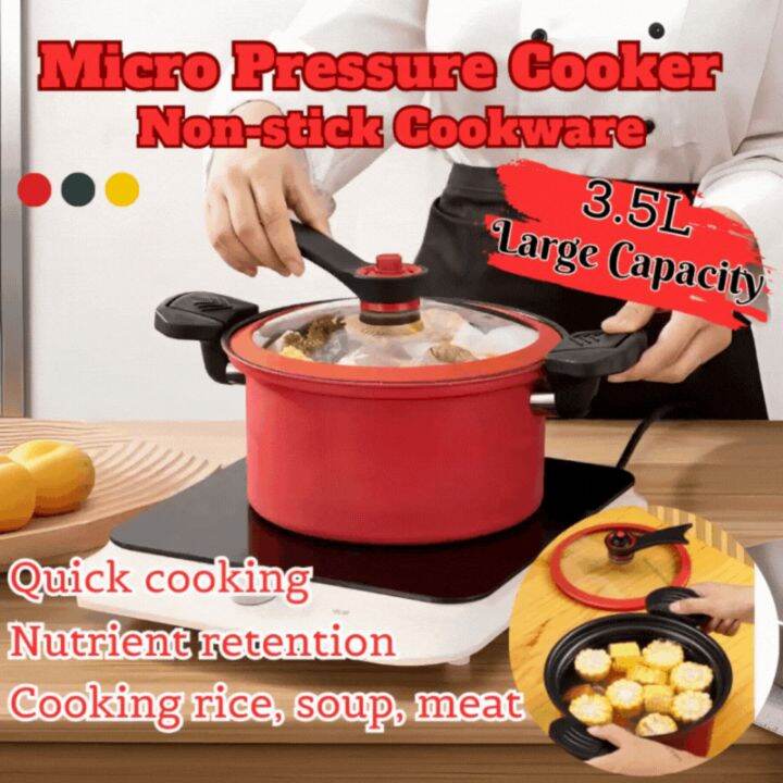 ONLY 99 𝐌𝐮𝐥𝐭𝐢𝐟𝐮𝐧𝐜𝐭𝐢𝐨𝐧𝐚𝐥 𝟑.𝟓𝐋 𝐌𝐢𝐜𝐫𝐨 𝐏𝐫𝐞𝐬𝐬𝐮𝐫𝐞 𝐂𝐨𝐨𝐤𝐞𝐫 𝐒𝐭𝐚𝐢𝐧𝐥𝐞𝐬𝐬 𝐒𝐭𝐞𝐞𝐥 𝐍𝐨𝐧