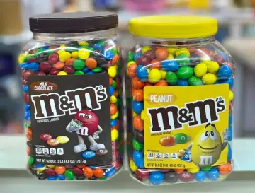 Mars M&M's Milk Chocolate Candies - 62 oz jar