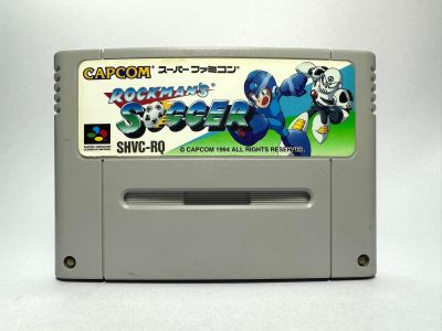 ตลับแท้ Super Famicom (japan)  Rockman’s soccer