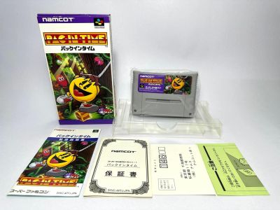 ตลับแท้ Super Famicom (japan)(SFC)  Pac-in-Time