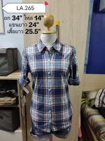 เสื้อเชิ้ตแฟชั่นมือสอง รหัส LA 265