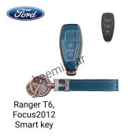 เคส TPU หุ้มรีโมทกุญแจรถรุ่น Ford Ranger T6,Focus2012 Smart keyพร้อมพวงกุญแจ