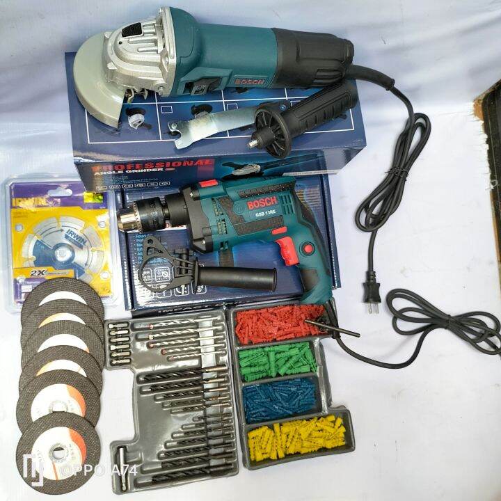 drill and grinder set Lazada PH