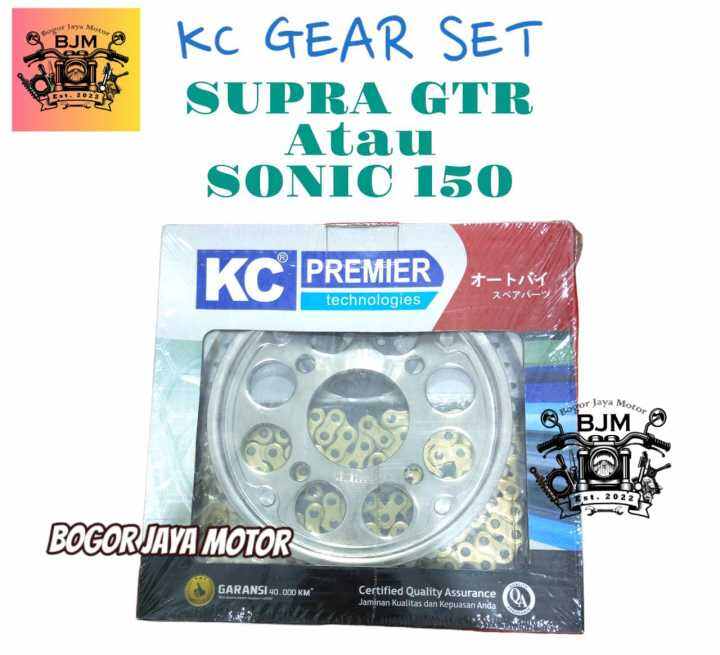 KC GEAR SET SUPRA GTR / SONIC 150 GEARSET SUPRA GTR SONIC150 MURAH GEARSET SUPRAGTR SONIC150