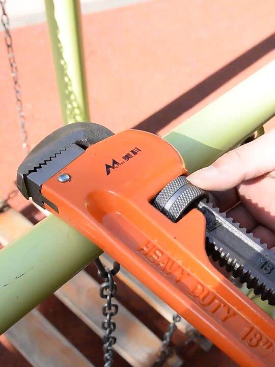 pipe wrench adjustable heavy duty 48 inch