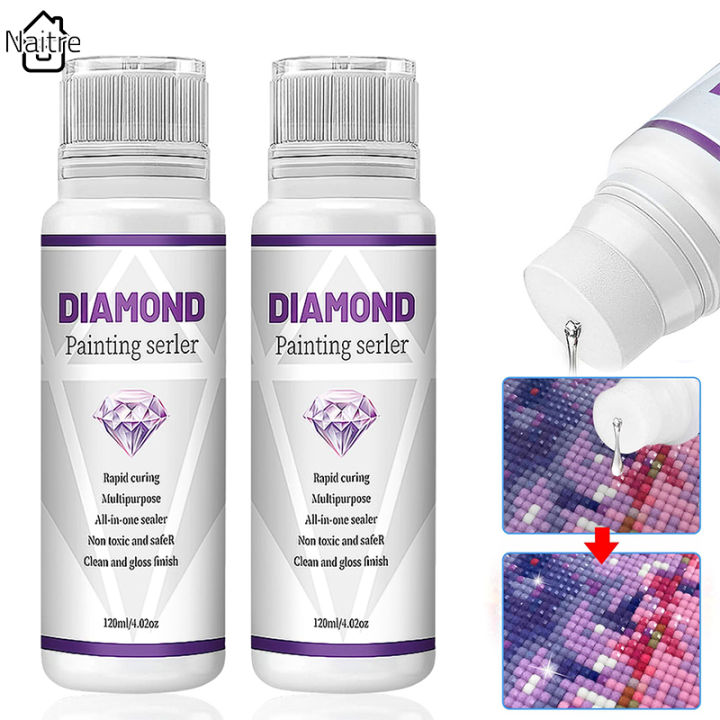 120ML Diamond Painting Sealer 5D Diamond Painting Art Glue