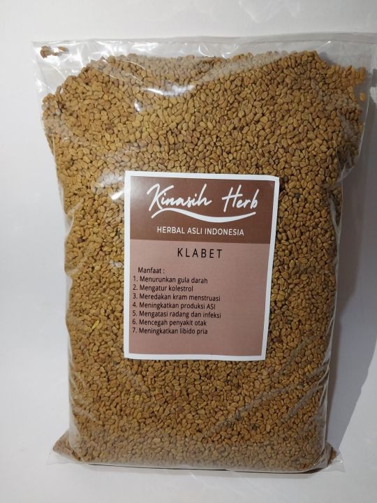 Biji Klabet Kering 1kg Fenugreek Lazada Indonesia