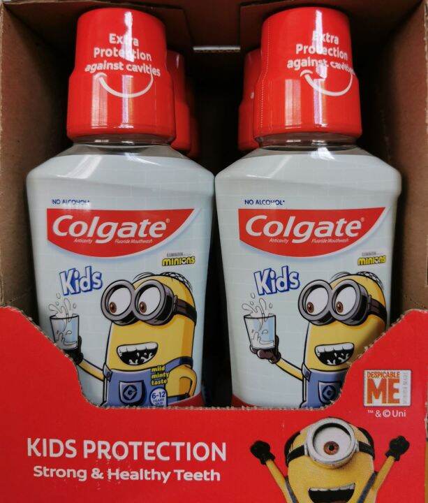 COLGATE MINIONS KIDS MOUTHWASH Size 250ml Lazada PH