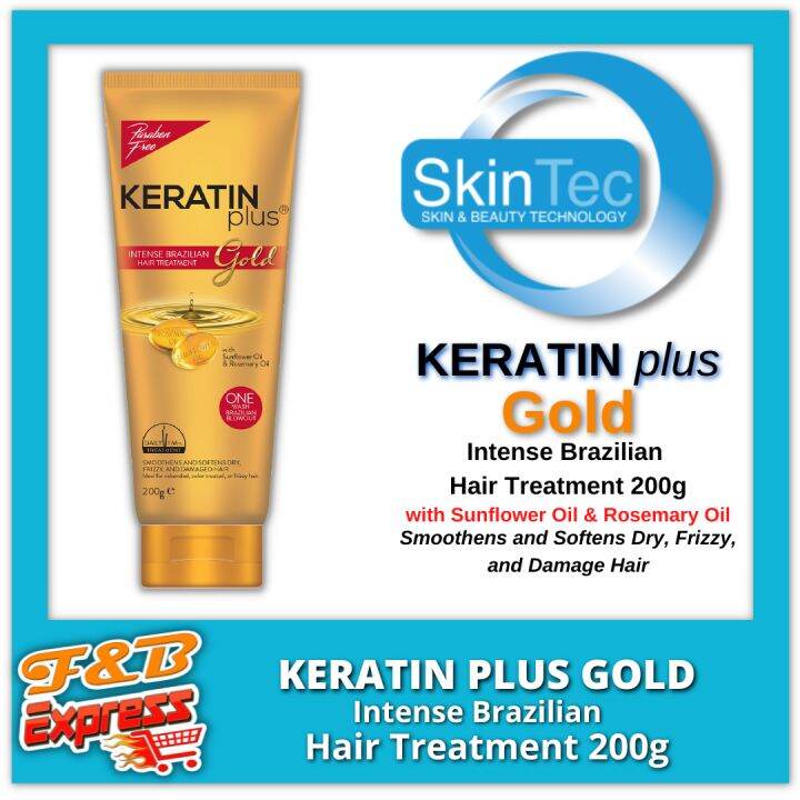 Keratin Plus Gold Brazilian Hair Treatment 200g X 1pc | Lazada PH