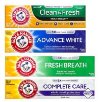 พร้อมส่ง ??Arm &amp; Hammer Toothpaste 121g. ยาสีฟัน ฟันขาว ยาสีฟันอเมริกา