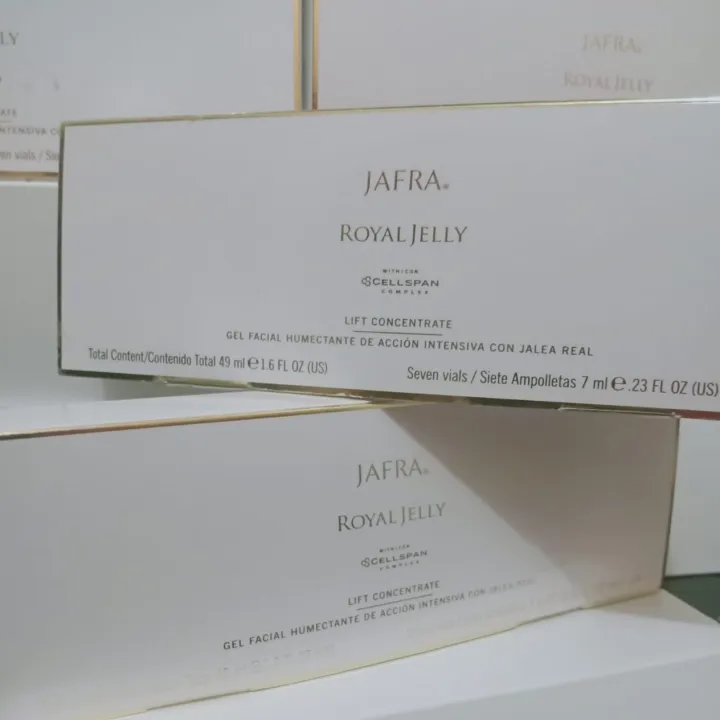 Serum royal jelly Jafra lift concentrate 1 BOX isi 7 botol Lazada