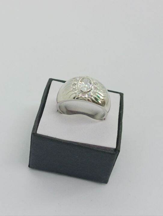 CS LEGIT ORIGINAL 92.5 ITALY SILVER MEN'S RING PM UR EXACT SIZE Lazada PH