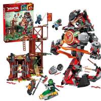 Lego 70626 Ninjago series decisive battle time mecha giant snake assembled building block educational toy