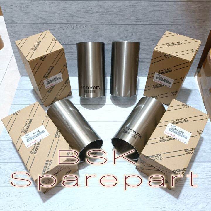 Liner Piston Boring Buring Piston Hilux Revo Diesel 2GD Original 1 Set