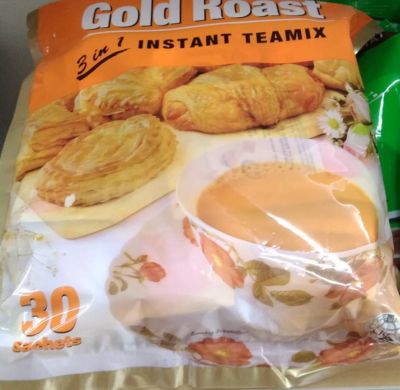 Gold Roast 3in1 Instant Teamix   ชานม 3 in 1 สำเร็จรูป 30 ซอง