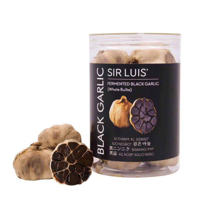 Sir Luis' Black Garlic 46's (140160g) 黑蒜 Bawang Itim Lazada PH