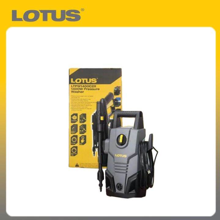 Lotus LTPW1400C2X Pressure Washer (1400W) Lazada PH